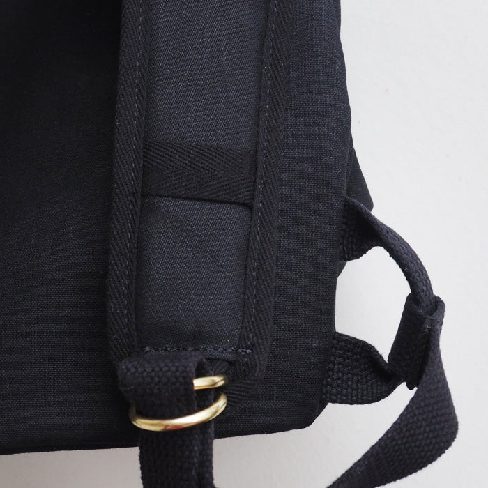 Butler Verner Sails No. 10 Paraffin Canvas Daypack Black [JA-1509-2-BK] Women's Men's Canvas Lightweight Backpack 