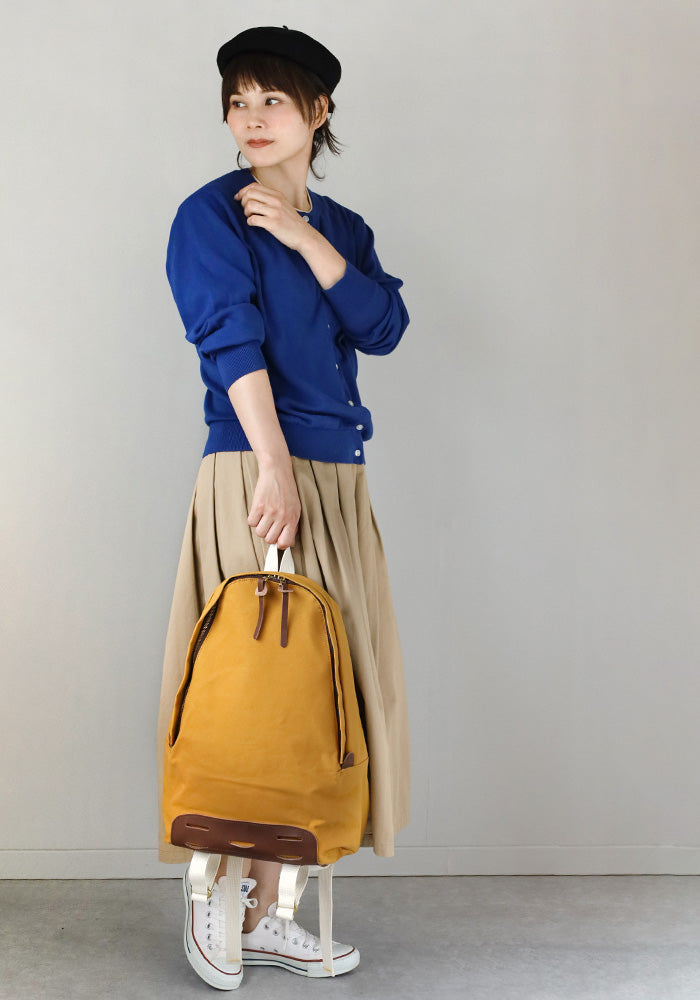 Butler Verner Sails No. 10 Paraffin Canvas Daypack Camel [JA-1509-2-CA] Women's Men's Canvas Lightweight Backpack 