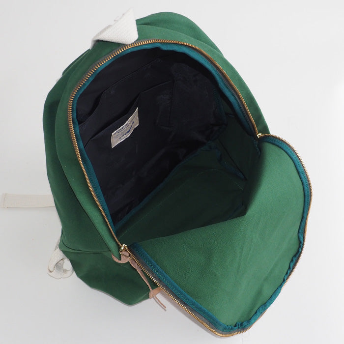 Butler Verner Sails No. 10 Paraffin Canvas Daypack Green [JA-1509-2-GR] Women's Men's Canvas Lightweight Backpack 