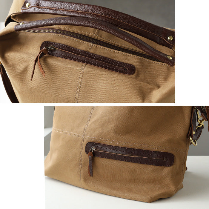 【3色】Butler Verner Sails(バトラーバーナーセイルズ) エディターズバッグ 3WAY トートバッグ ショルダーバッグ 10号キャンバス [JA-2089-33]