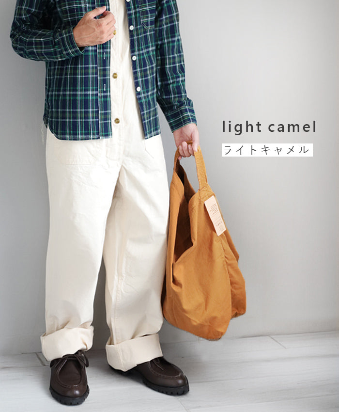 [6 Colors] Butler Verner Sails Reactive Dye Twill Big One-Shoulder Canvas Bag [JA-2558-33] Shibuy Tokyo Canvas Bag Brand