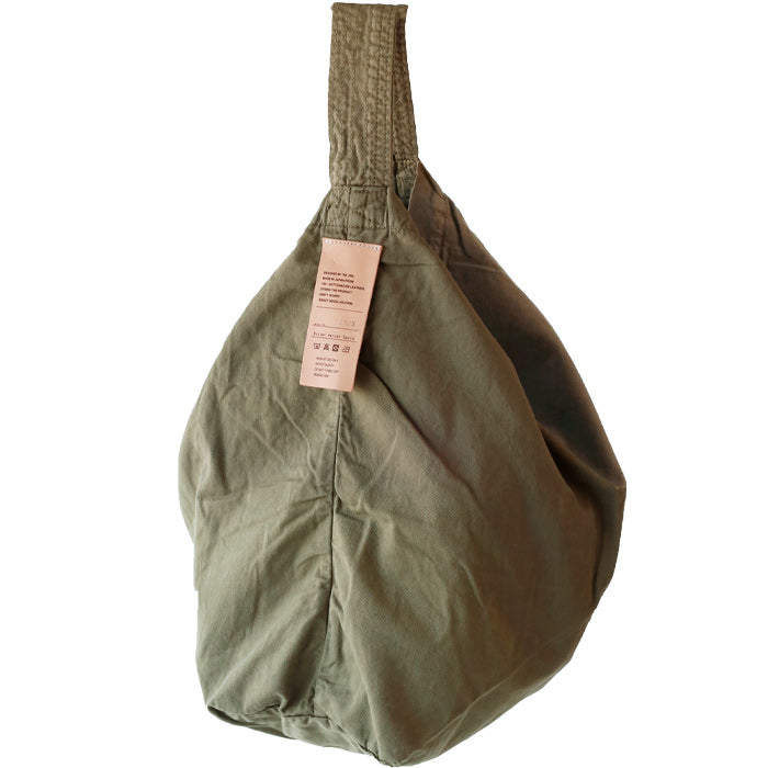 [6 Colors] Butler Verner Sails Reactive Dye Twill Big One-Shoulder Canvas Bag [JA-2558-33] Shibuy Tokyo Canvas Bag Brand