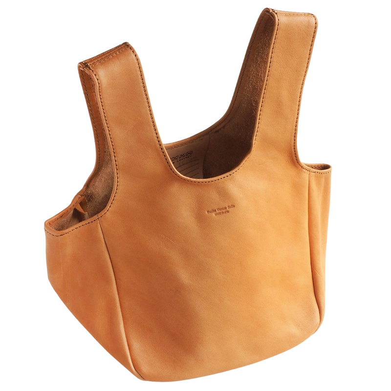 Butler Verner Sails Horse Leather Simple Mini Tote Bag for Women and Men [JA-2664] Tokyo, Shibuya Leather Bag Brand Genuine Leather Handbag Small Lightweight 