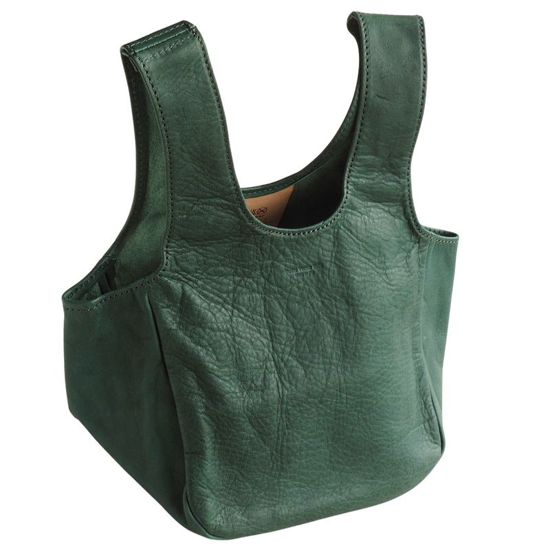 Butler Verner Sails Horse Leather Simple Mini Tote Bag for Women and Men [JA-2664] Tokyo, Shibuya Leather Bag Brand Genuine Leather Handbag Small Lightweight 