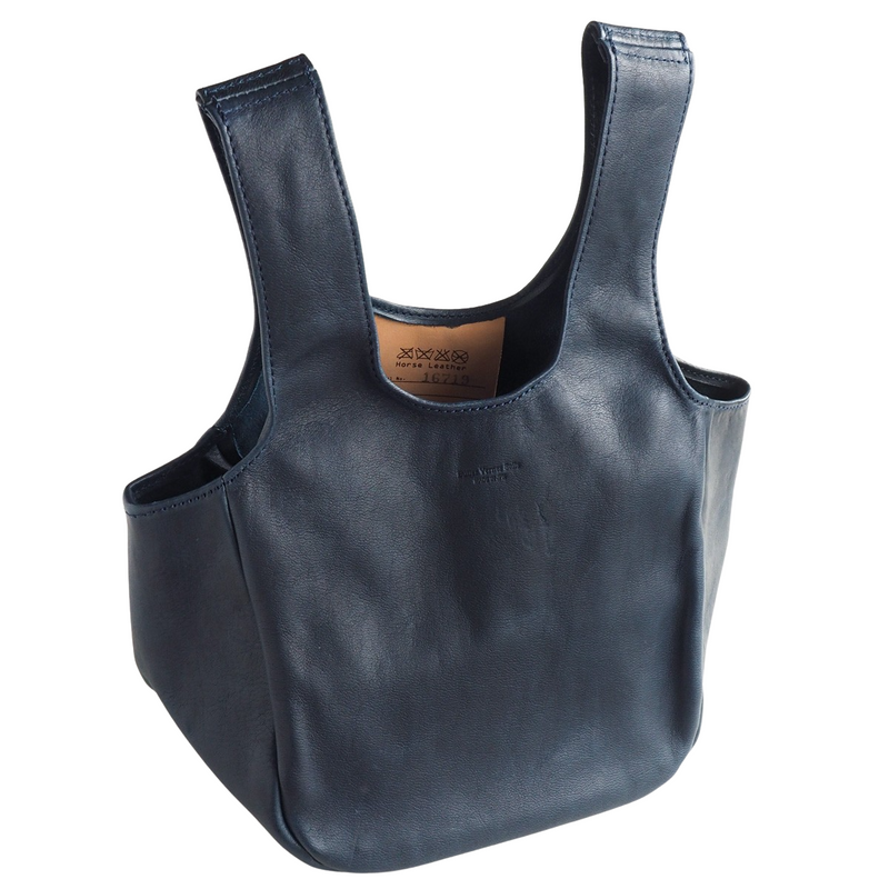 Butler Verner Sails Horse Leather Simple Mini Tote Bag for Women and Men [JA-2664] Tokyo, Shibuya Leather Bag Brand Genuine Leather Handbag Small Lightweight 