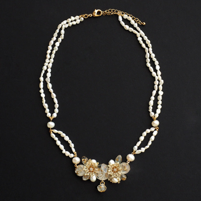 jouer avec moa? Handmade resin necklace "Ode to Light" [JAM-02] Resin accessories for women