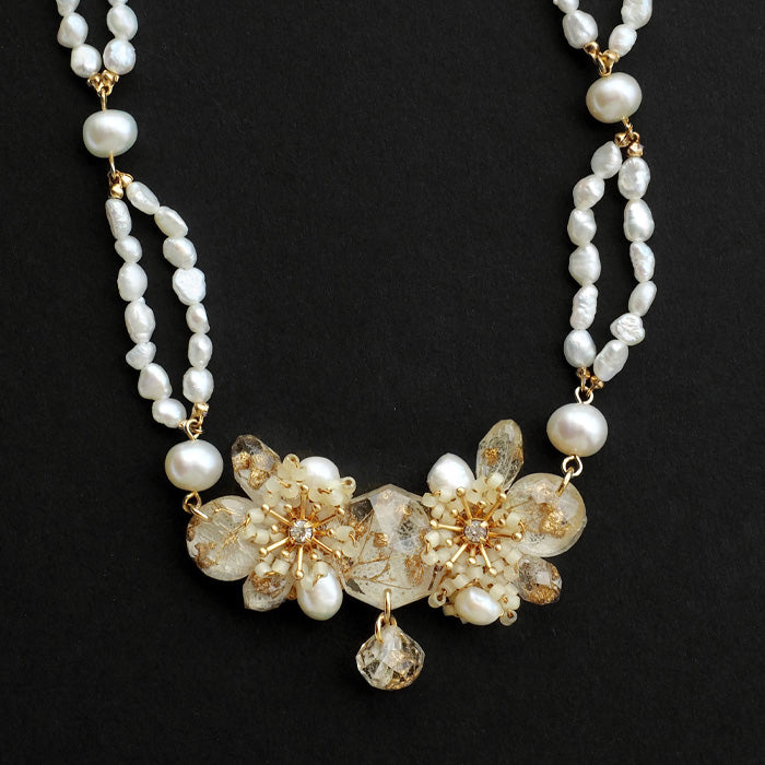 jouer avec moa? Handmade resin necklace "Ode to Light" [JAM-02] Resin accessories for women