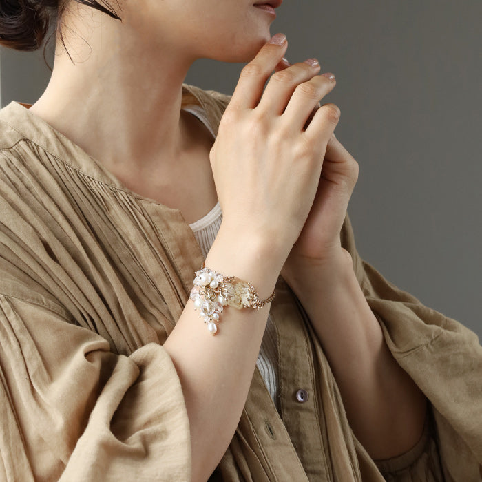 jouer avec moa? Handmade resin bracelet "Star Fragment" [JAM-06] Resin accessories Ladies 