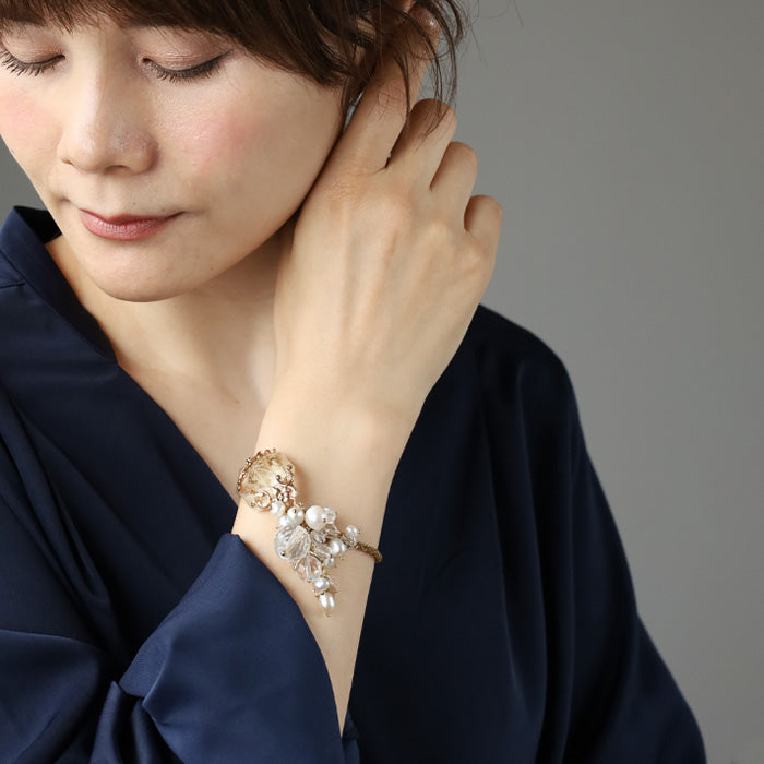 jouer avec moa? Handmade resin bracelet "Star Fragment" [JAM-06] Resin accessories Ladies 