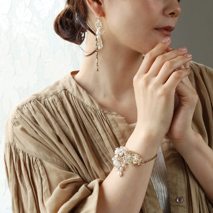 jouer avec moa? Handmade resin bracelet "Star Fragment" [JAM-06] Resin accessories Ladies 