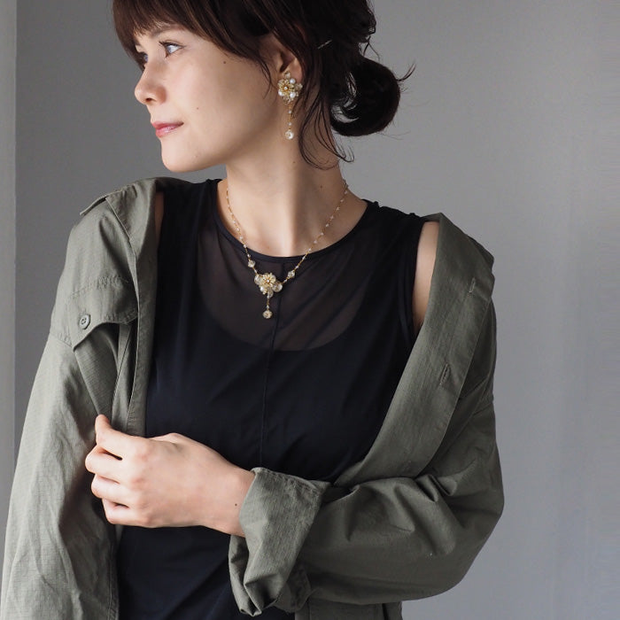 jouer avec moa? Handmade resin necklace "Shooting Star" [JAM-01] Resin accessories for women 