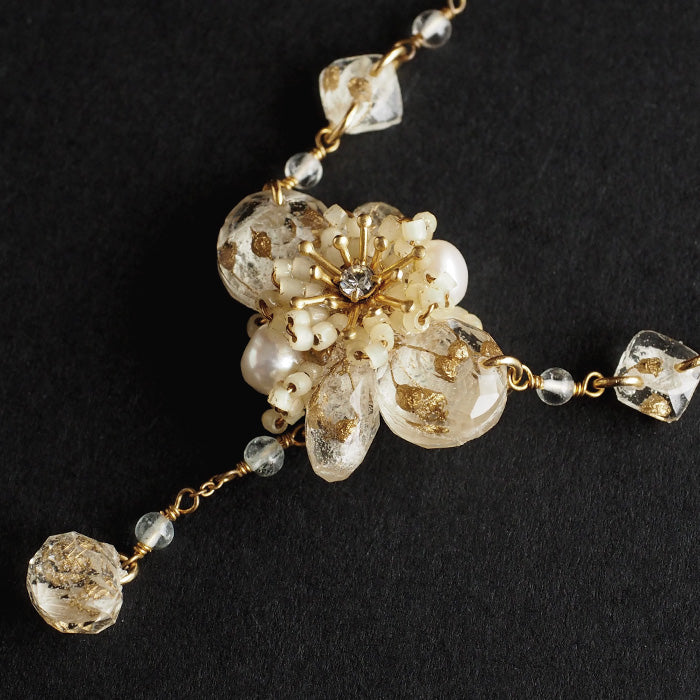 jouer avec moa? Handmade resin necklace "Shooting Star" [JAM-01] Resin accessories for women 