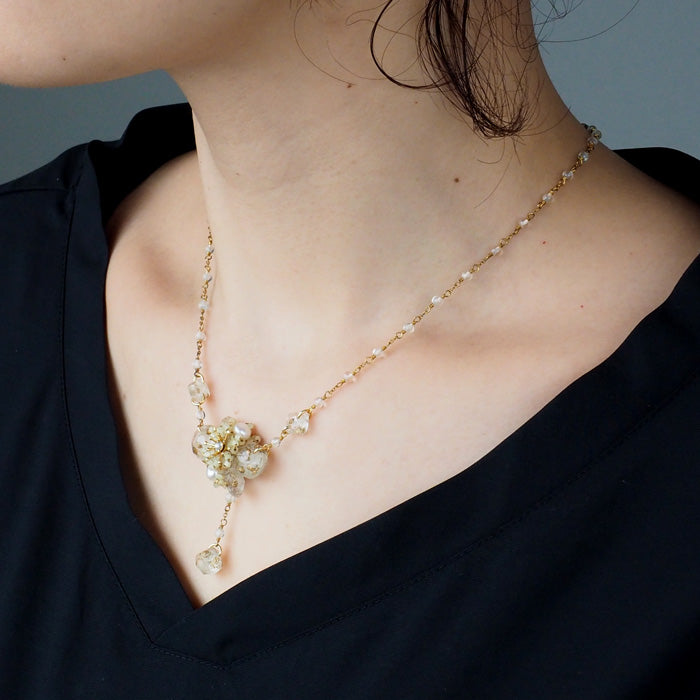 jouer avec moa? Handmade Resin Necklace "Shooting Star" [JAM-01] Resin Accessories Ladies 
