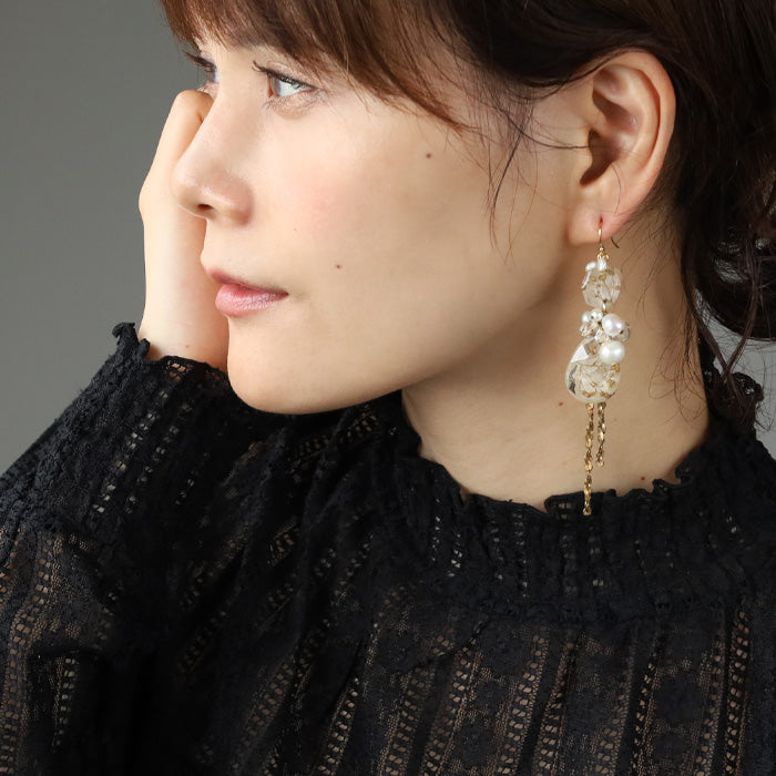 ☆もえもえ☆様 7点 樹脂ピアス jouer avec moa?（ジュエ・アヴェック・ モア？）ハンドメイド樹脂