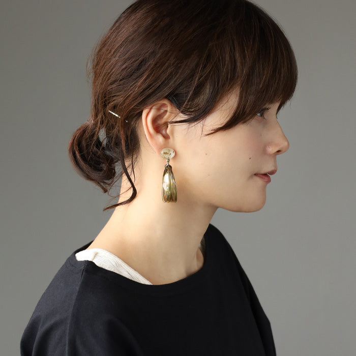 jouer avec moa? Handmade resin earrings "Moonlight" [JAM-17] Resin accessories for women