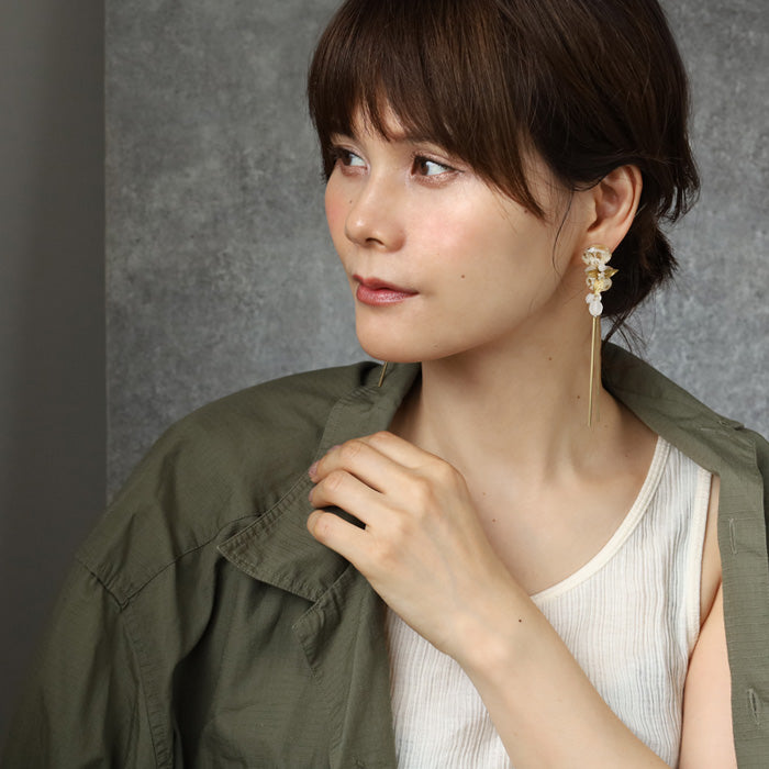 jouer avec moa? Handmade resin earrings "Infinite Possibilities" [JAM-18] Resin accessories for women 