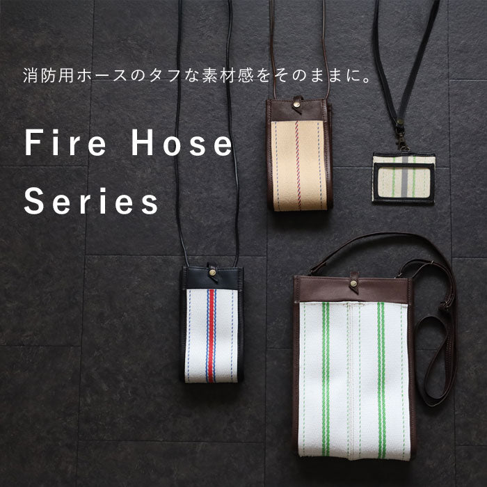 jidai(ジダイ) 消防ホース IDケース メンズ レディース [J013] waji アップサイクル ブランド ネームホルダー 名札