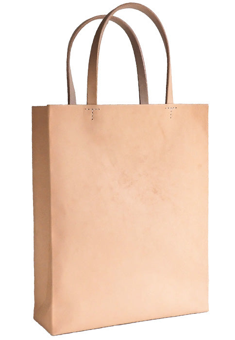 【2色】Butler Verner Sails（バトラーバーナーセイルズ）栃木レザー ヌメ革プレーントート ナチュラル ブラック[JW-2508]