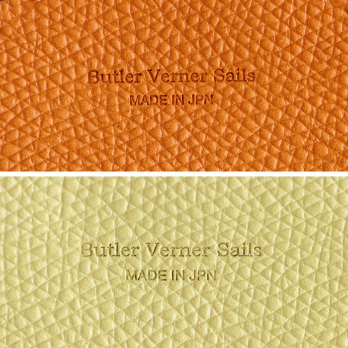 [Choose from 2 colors] Butler Verner Sails Genuine Leather Fruit Mini Wallet Coin Purse Men's Women's Unisex [JW-2633] 