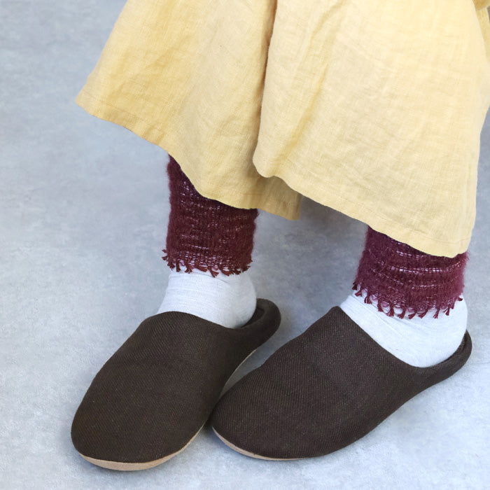 kobooriza - Kobo Oriza - Mohair Silk Ankle Warmer Leg Warmers [K-AC-AW04] 
