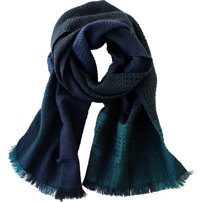 【5色】kobooriza 工房織座 KAWARI かわり織り ウール マフラー zero メンズ レディース 男女兼用 [K-MF-KO01] 愛媛県 今治市 マフラー 織物 ブランド