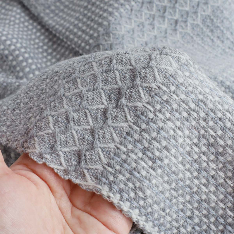 [3 Colors] kobooriza Wool Scarf KAWARI Weave Border 2 Women's Men's [K-MF-KO12] Ehime Imabari Stole Textile Brand