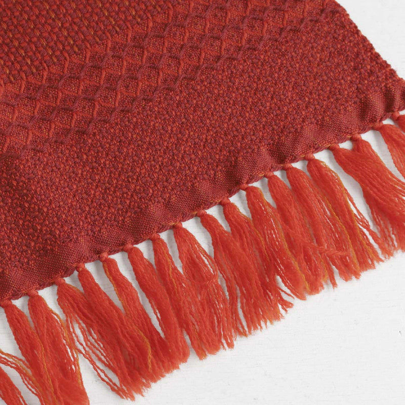 [3 Colors] kobooriza Wool Scarf KAWARI Weave Border 2 Women's Men's [K-MF-KO12] Ehime Imabari Stole Textile Brand