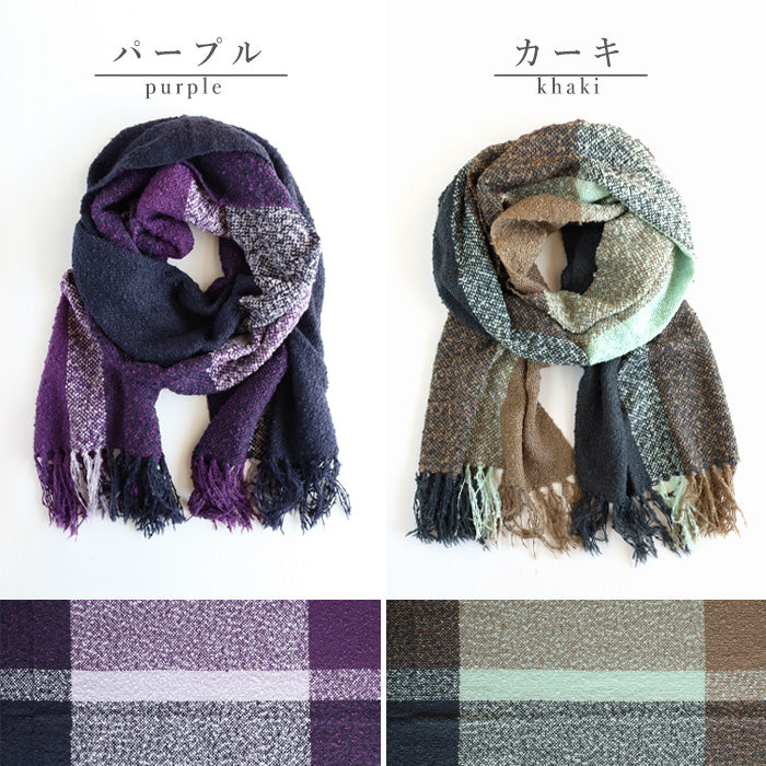 [Choose from 4 colors] kobooriza Kobo Oriza LOOP Cotton Muffler Women's Unisex [K-MF-LP01] 