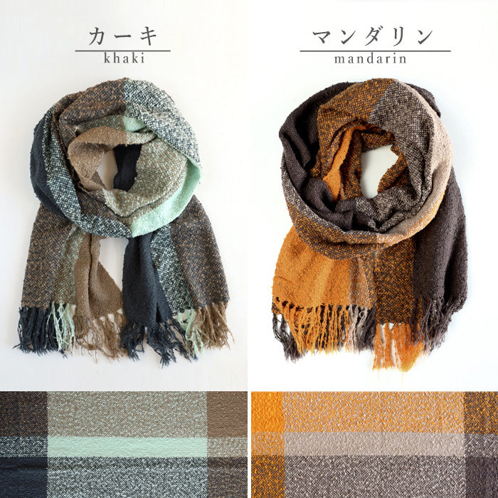 【6色】kobooriza 工房織座 LOOP コットンマフラー レディース 男女兼用 [K-MF-LP01] 愛媛 今治 マフラー ストール 織物 ブランド