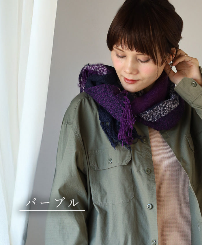 [6 Colors] kobooriza LOOP Cotton Scarf Women's & Men's [K-MF-LP01] Ehime Imabari Woven Scarf Brand