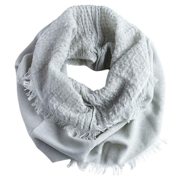 [3 colors] kobooriza Kobo Oriza 100% Cotton NECKABLE Flare Snood for Women [K-NC-NK04] Thin, Light, Cool, Spring, Summer 