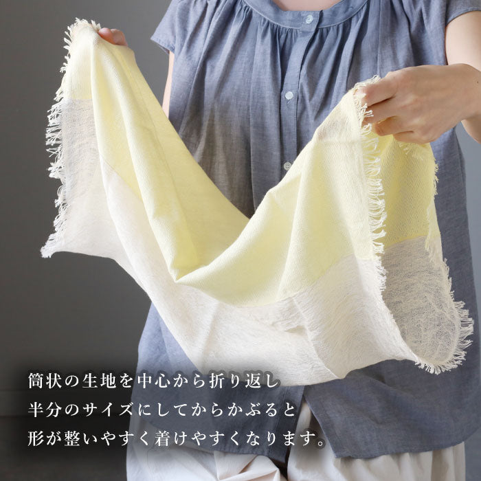【5色】kobooriza 工房織座 NECKABLE シルクコットン レディース [K-NC-NK07] 愛媛 今治 ネックウォーマー 織物 ブランド スヌード