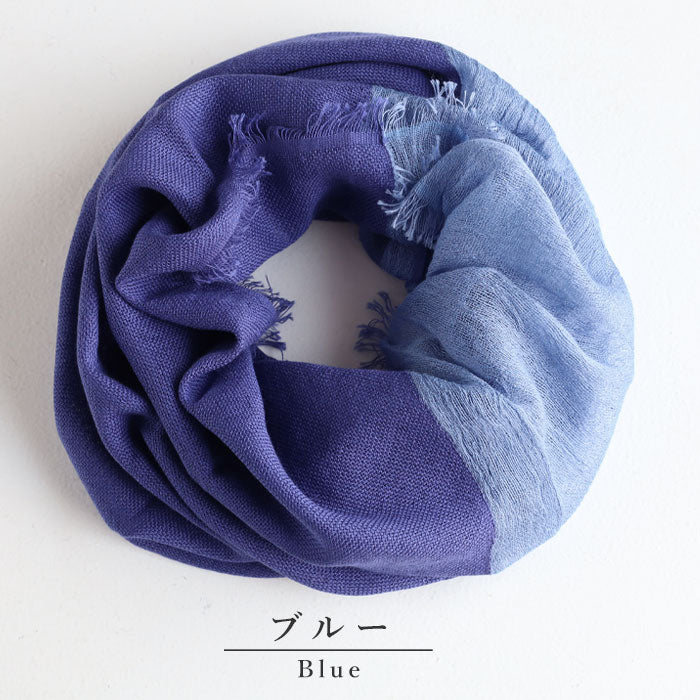 [5 colors] kobooriza NECKABLE Silk Cotton Women's [K-NC-NK07] Ehime Imabari Neck Warmer Woven Brand Snood 