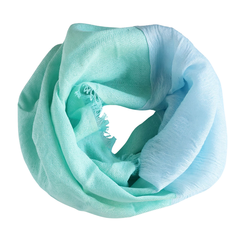 Kobooriza Women's Neckable Cotton Parka Snood (6 Colors) [K-NC-NK09]. Made in Imabari, Ehime. Lightweight, woven fabric for spring and summer. 