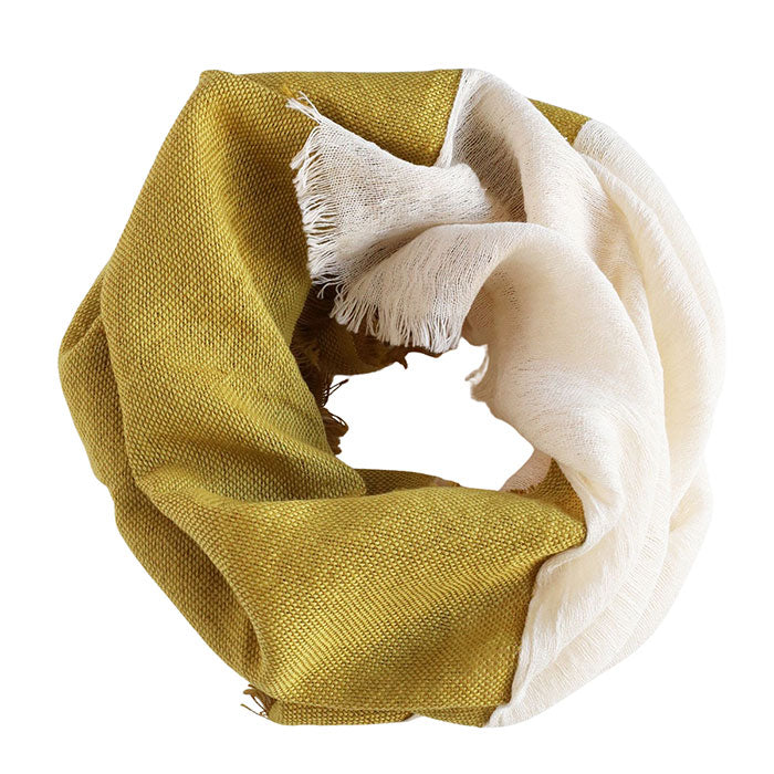 Kobooriza Women's Neckable Cotton Parka Snood (6 Colors) [K-NC-NK09]. Made in Imabari, Ehime. Lightweight, woven fabric for spring and summer. 