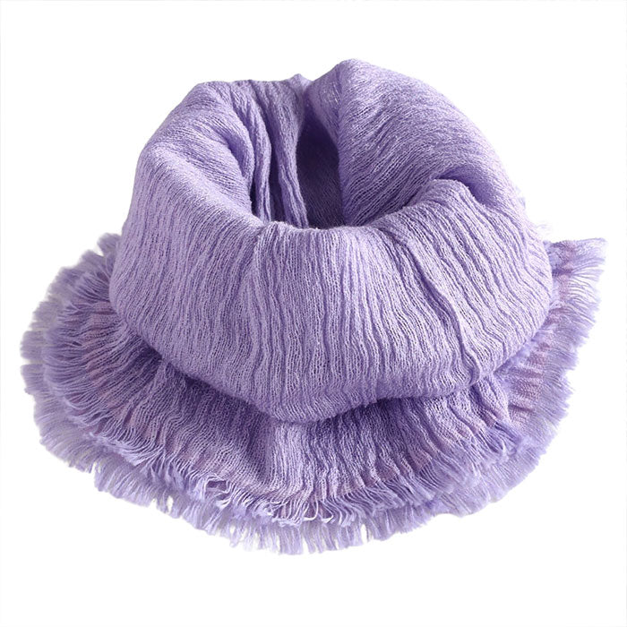 Kobooriza Silk-Cotton Neck Veil for Women [K-NC-NV01], Imabari, Ehime Prefecture, Woven Fabric, Neck Warmer, Spring/Summer 