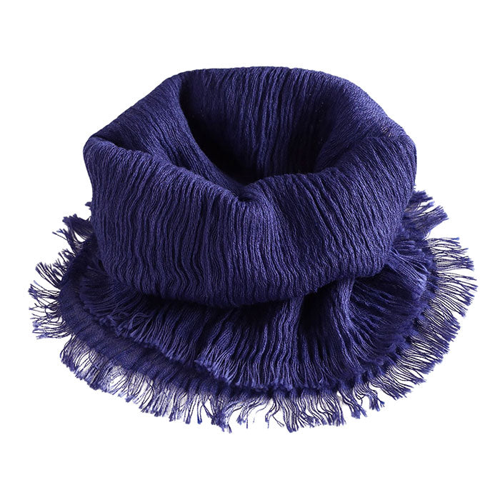 Kobooriza Silk-Cotton Neck Veil for Women [K-NC-NV01], Imabari, Ehime Prefecture, Woven Fabric, Neck Warmer, Spring/Summer 