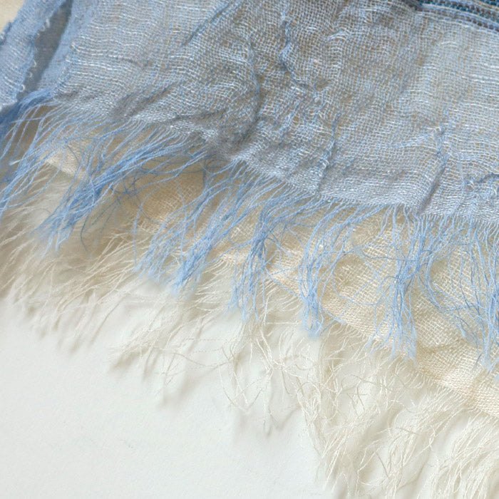 [2 colors] kobooriza Studio Oriza YURAGI Linen Stole Asanoyuragi RIN Women's [K-ST-AY03] Ehime Imabari Stole Woven Fabric