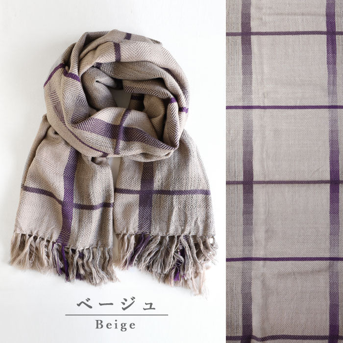 【2色】kobooriza AYA羊毛披肩 男女通用 【K-OS-TW10】愛媛今治披肩 編織品牌