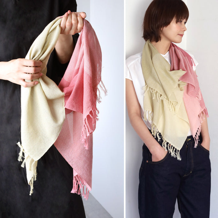 Kobooriza WAKKA Ring Stole [K-RS-KR03] Ladies Ehime Prefecture Imabari City Textile Brand