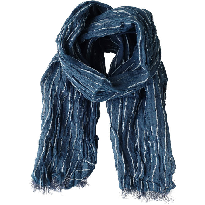 kobooriza 工房織座 KUSHU リネンコットン てぬぐいスカーフ [K-SC-KS03] 愛媛県 今治市 日本製 国産 ブランド