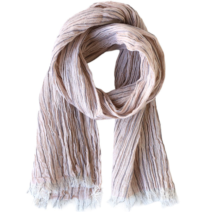 kobooriza 工房織座 KUSHU リネンコットン てぬぐいスカーフ [K-SC-KS03] 愛媛県 今治市 日本製 国産 ブランド