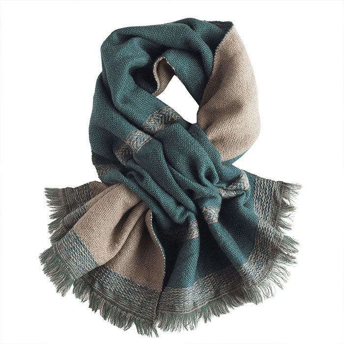 [5 Colors] kobooriza "Chotto Kore" Reversible Wool 2 Ladies Scarf [K-SM-CR06] Imabari City Ehime Prefecture Woven Brand Short Scarf Autumn Winter