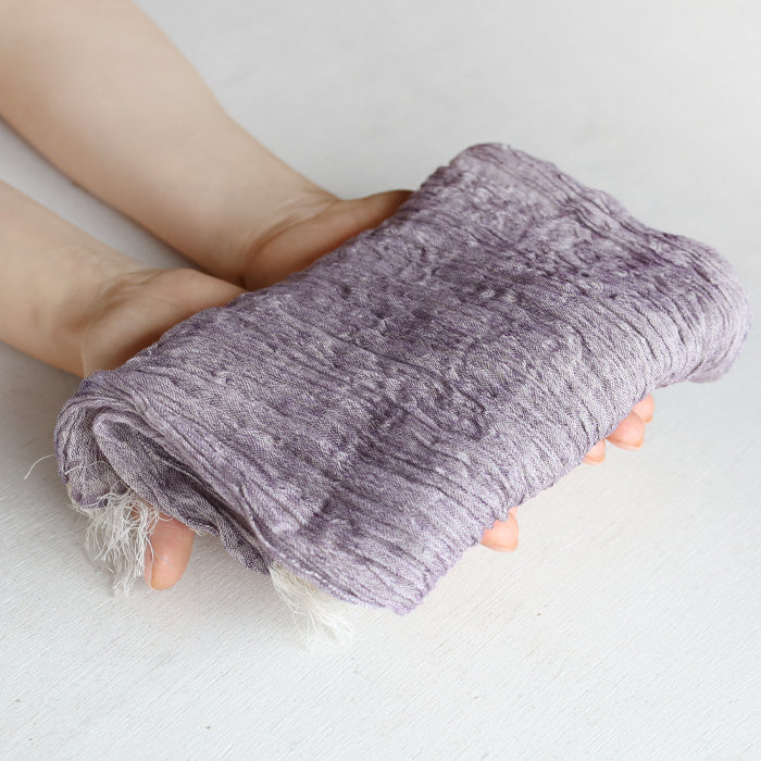 kobooriza Kobo Oriza KUSHU Linen Cotton Tiny Scarf [K-SM-KS02] Ladies Ehime Prefecture Imabari City Textile Brand