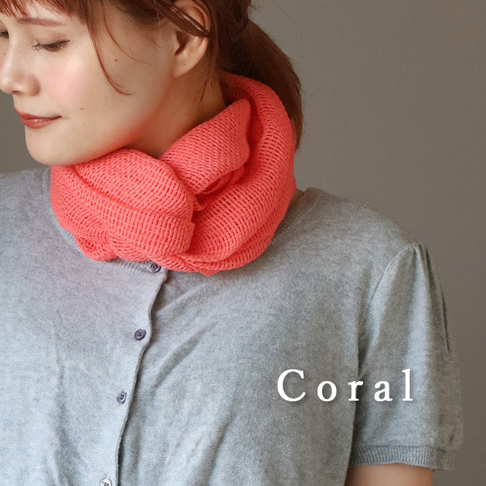 kobooriza Kobo Oriza MOJIRI Dry Cotton Short Muffler [K-SM-MJ04] Stole Scarf Shawl Women's Men's Ehime Prefecture Imabari Brand