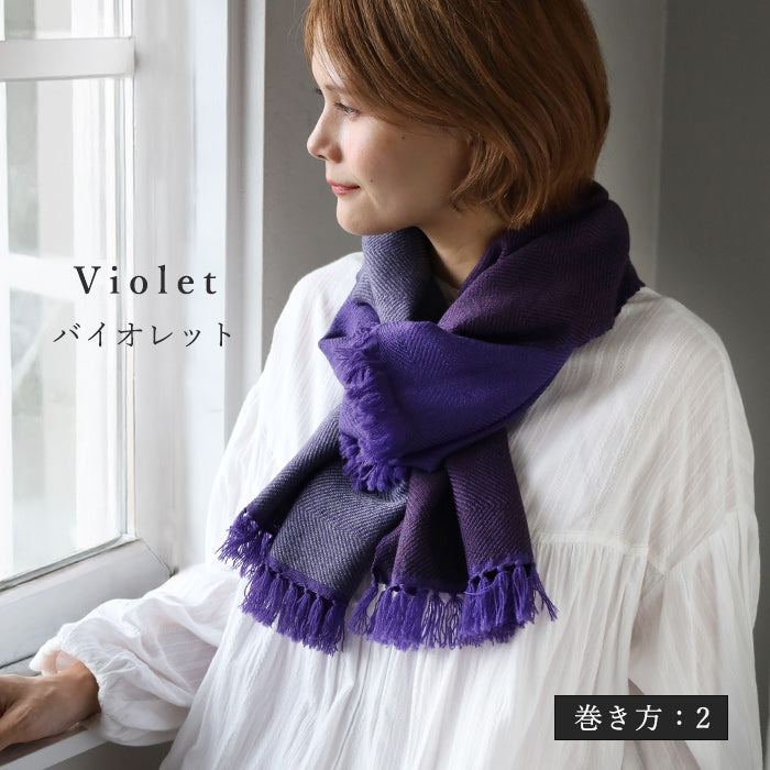 [5 colors] kobooriza Wool Cotton Light Snood Women's [K-SN-LS03] 