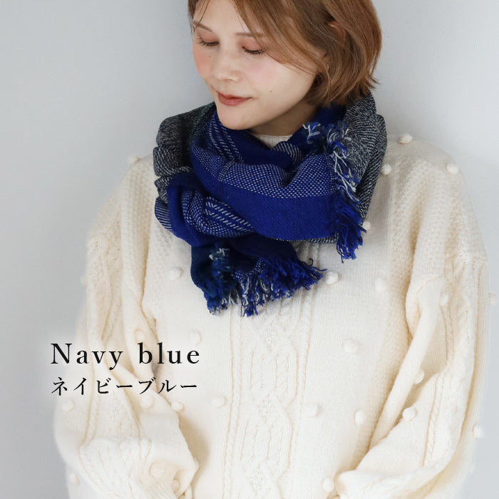 【2色】kobooriza 工房織座 WAKKA ３リングス ウール スヌード レディース メンズ 男女兼用 [K-SN-WK02] 愛媛県 今治市 マフラー 織物 ブランド