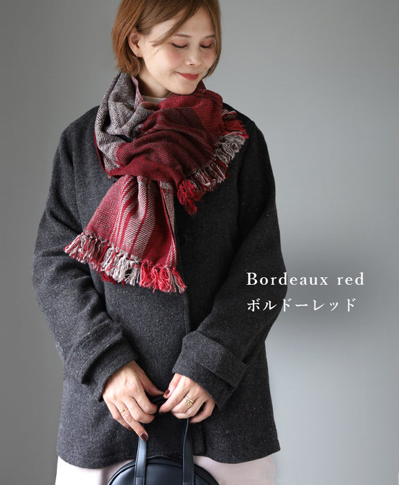 【2色】kobooriza 工房織座 WAKKA ３リングス ウール スヌード レディース メンズ 男女兼用 [K-SN-WK02] 愛媛県 今治市 マフラー 織物 ブランド