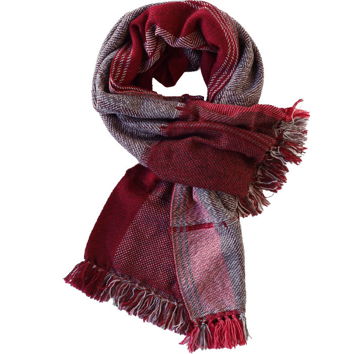 【2色】kobooriza 工房織座 WAKKA ３リングス ウール スヌード レディース メンズ 男女兼用 [K-SN-WK02] 愛媛県 今治市 マフラー 織物 ブランド