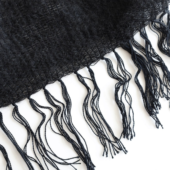 [Choose from 2 colors] kobooriza Kobo Oriza Mohair Silk Stole Woven Woven Women's Scarf Lightweight Luxury Cute [K-ST-YR01] 